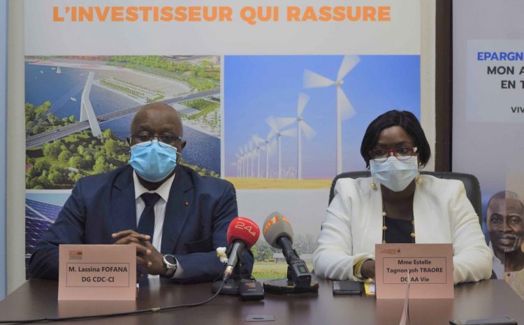 La Caisse des Dépôts et Consignations de Côte d’Ivoire (CDC-CI) et Atlantique Assurance Vie (AAVie) signent une convention.